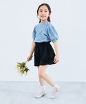 ワイドパンツ パンツ 「イージーウォッシュ」乾...の詳細画像1