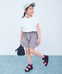 ワイドパンツ パンツ 「イージーウォッシュ」乾...の詳細画像5