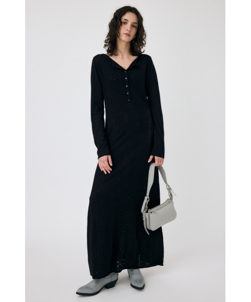 MOUSSY（マウジー） ワンピース POINTELLE マキシドレス : ZOZOTOWN