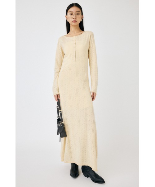 MOUSSY（マウジー） ワンピース POINTELLE マキシドレス : ZOZOTOWN