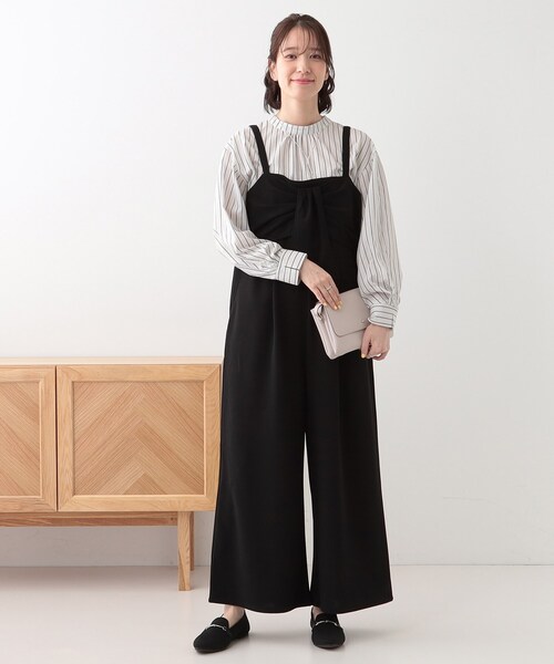 DRESKIP（ドレスキップ） サロペット オーバーオール 「S-LL」リボン風