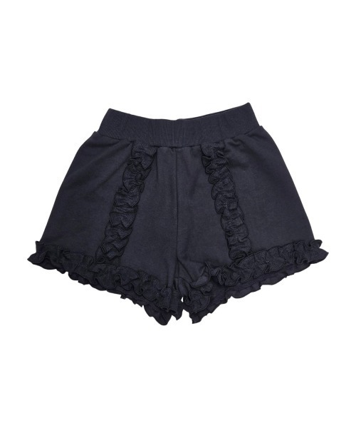 lilLilly パンツ フリルスウェットショートパンツ「セットアップ