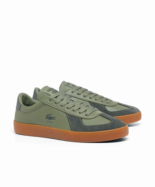 *LACOSTE* BASESHOT PRO 125 4 SMA レザースニーカー LACOSTE スニーカー メンズ BASESHOT PRO 125 4 SMA : ZOZOTOWN