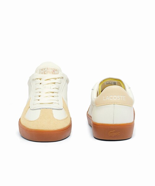 *LACOSTE* BASESHOT PRO 125 4 SMA レザースニーカー Lacoste BASESHOT PRO 125 4 SMA White | BSTN Store