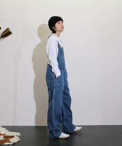 Penney's ダークブルー デニムオーバーオール PENNEYS オーバーオール サロペット PENNEY'S / ペニーズ 10oz