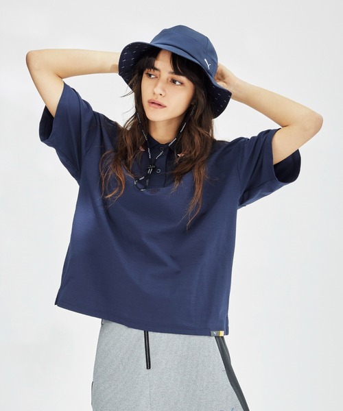 ポロシャツ ポロ PUMA プーマ ウィメンズ ゴルフ FOG リブ カラー 半袖 ポロシャツ レディース