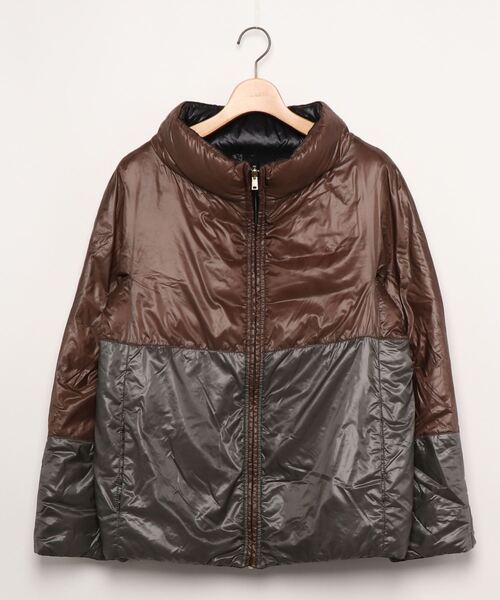 新品HERNO定価17万ブラウン42 HERNO（ヘルノ） ダウンジャケット 42 ブラウン レディース : ZOZOTOWN