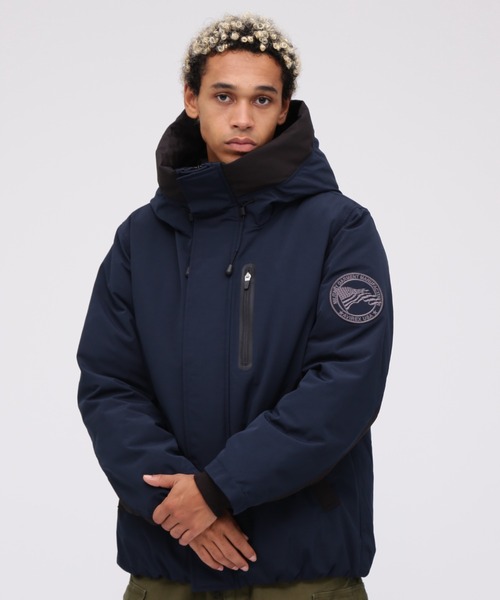 AVIREX（アヴィレックス） ダウンジャケット - ネイビー メンズ