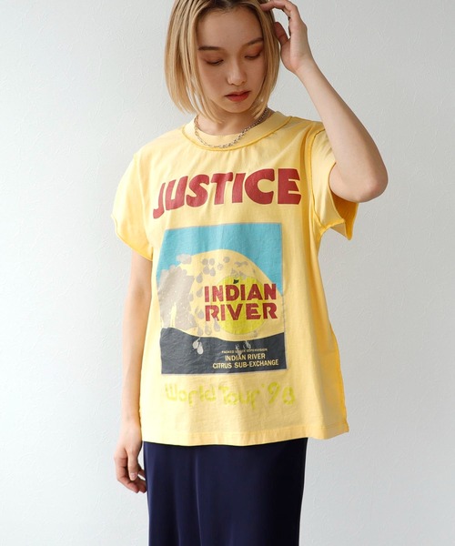 Three Four Time（スリーフォータイム） tシャツ 半袖 JUSTICE