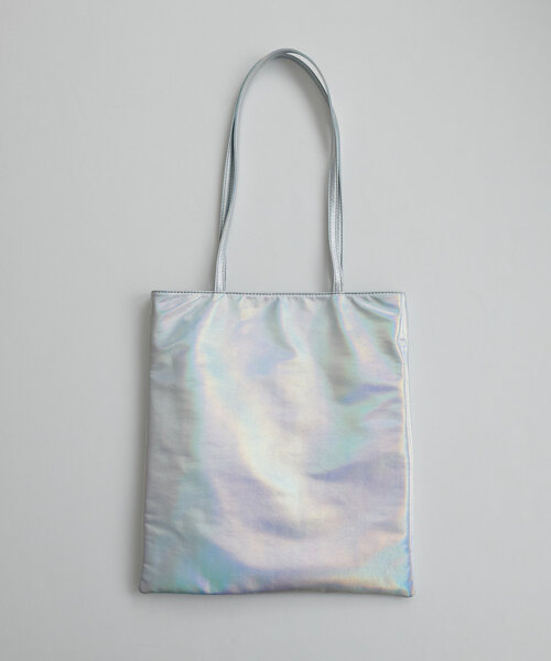 Discoat トートバッグ メタリックフラットトートバッグ