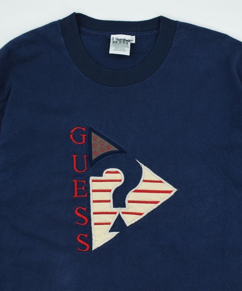 GUESS（ゲス） tシャツ 「ヴィンテージ古着」90's GUESS ロゴ Tシャツ