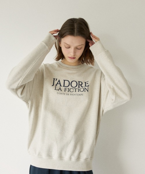 トレーナー スウェット LM FICTION SWEATSHIRT レディース