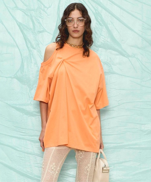 tシャツ Multiway Twist T-shirt/マルチウェイツイストTシャツ「MAISON SPECIAL/メゾンスペシャル」 レディース MAISON SPECIAL tシャツ Multiway Twist T-shirt/マルチウェイ