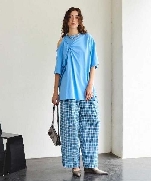 MAISON SPECIAL tシャツ Multiway Twist T-shirt/マルチウェイ