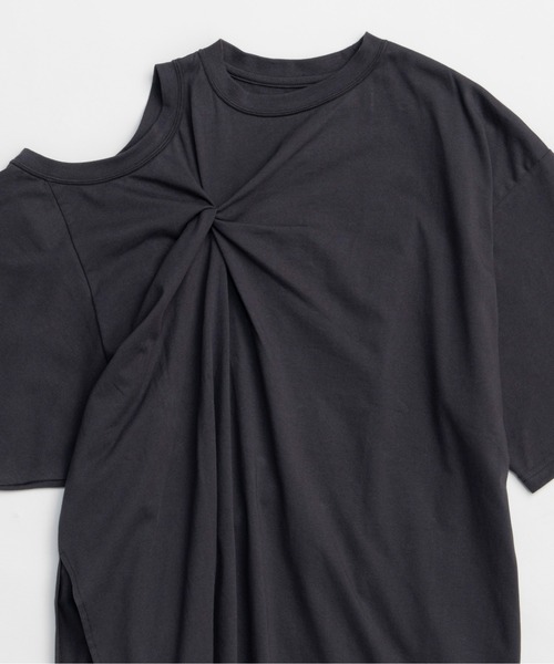 tシャツ Multiway Twist T-shirt/マルチウェイツイストTシャツ「MAISON SPECIAL/メゾンスペシャル」 レディース MAISON SPECIAL tシャツ Multiway Twist T-shirt/マルチウェイ