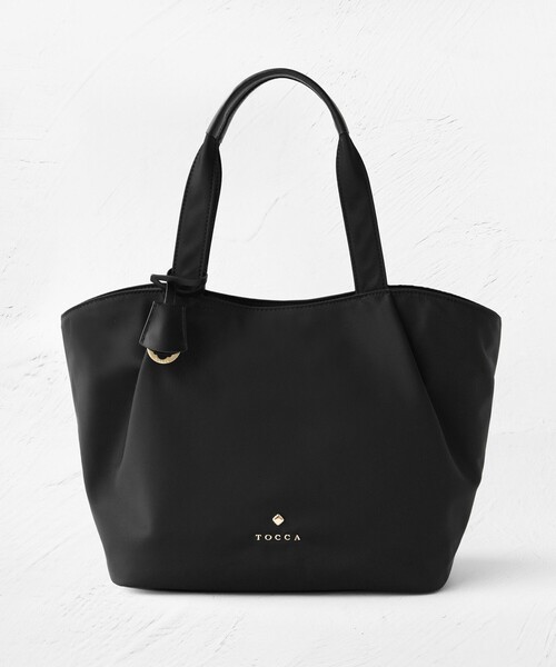 TOCCA 黒 ナイロン トートバッグ CONCURSIO NYLON TOTE – TOCCA OFFICIAL SITE