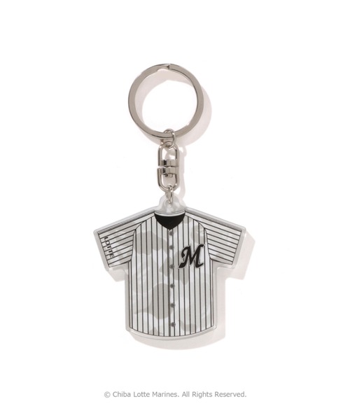 A BATHING APE キーホルダー BAPE X CHIBA LOTTE MARINES