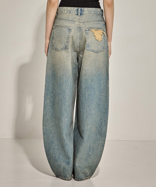 STUDIOUS Barrel Leg Jeans バレルレッグジーンズ STUDIOUS ジーンズ デニム デニムパンツ 「STUDIOUS