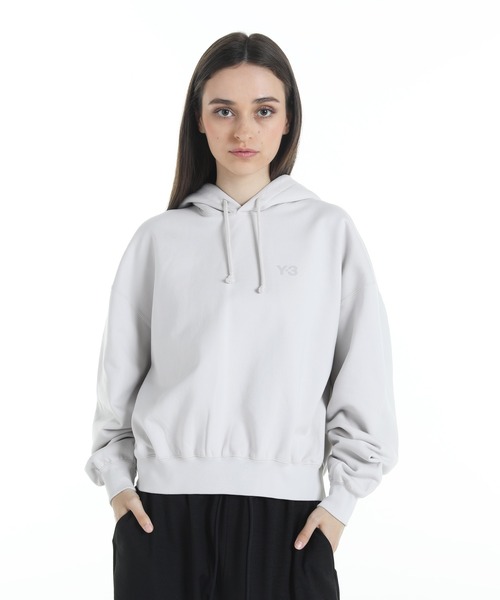 パーカー Y-3 W BRUSHED TERRY BOXY HOODIE レディース