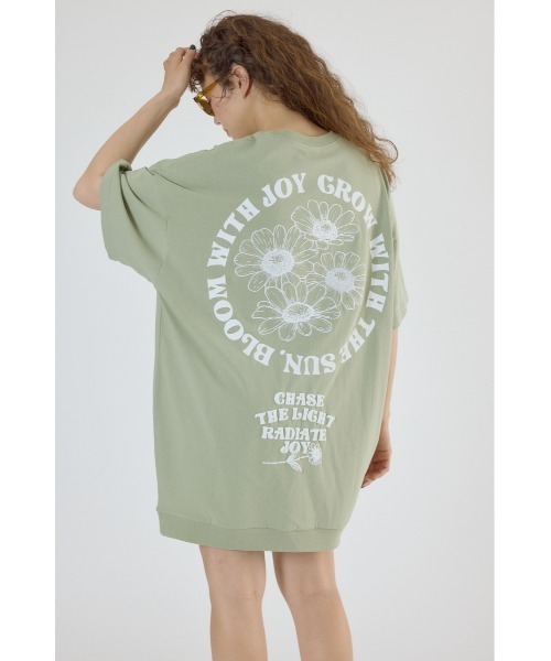 RODEO CROWNS WIDE BOWL ワンピース サークルフラワーT