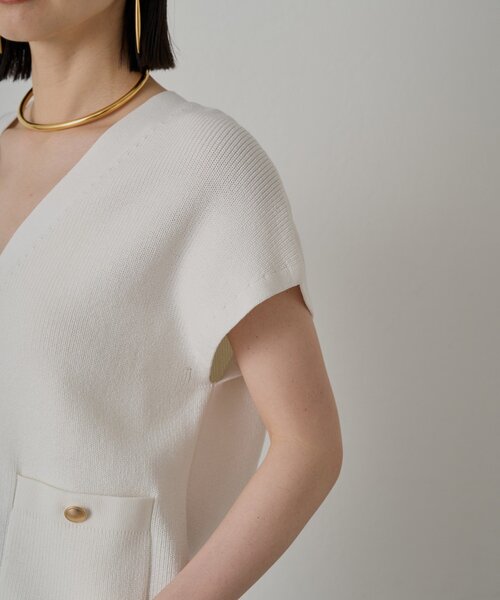 Loungedress ニット セーター フレンチニットカーデ レディース