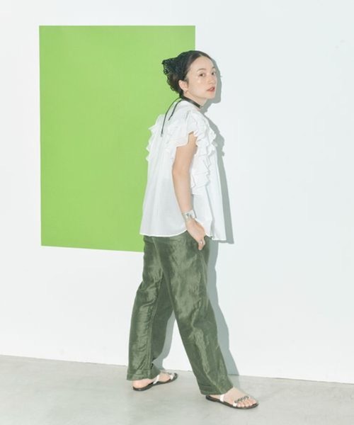 studio CLIP（スタディオクリップ） ブラウス シャツ 「高山都×INDIA