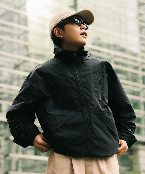 「CIASU」 マウンテンパーカー LARGE ブラック メンズ