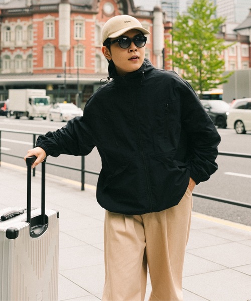 「CIASU」 マウンテンパーカー LARGE ブラック メンズ