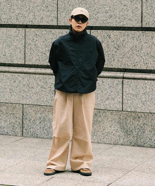 「CIASU」 マウンテンパーカー LARGE ブラック メンズ
