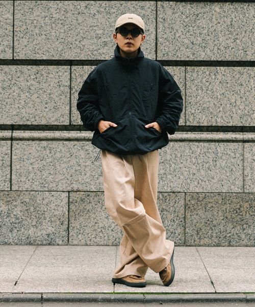 「CIASU」 マウンテンパーカー LARGE ブラック メンズ
