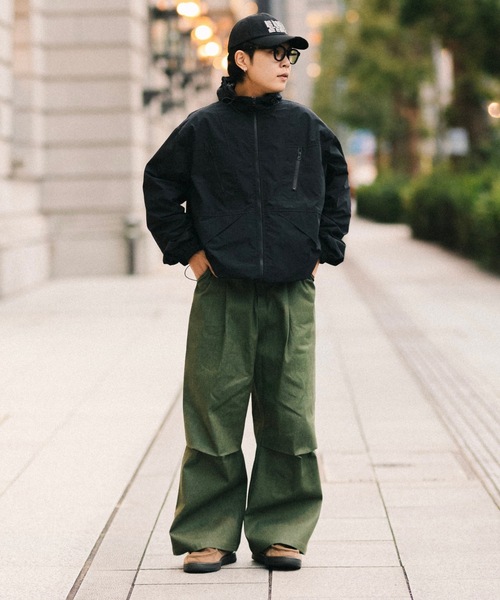 「CIASU」 マウンテンパーカー LARGE ブラック メンズ