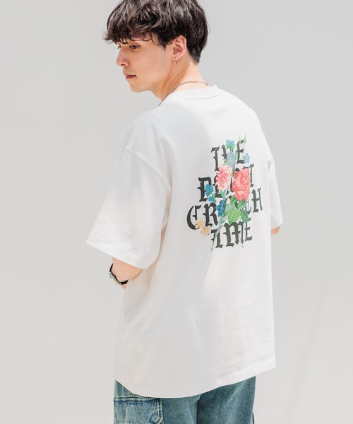 「RAGEBLUE」 半袖Tシャツ MEDIUM ホワイト メンズ