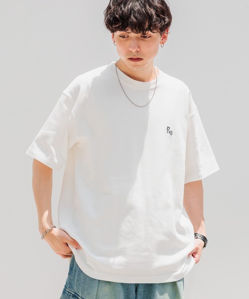 「RAGEBLUE」 半袖Tシャツ MEDIUM ホワイト メンズ