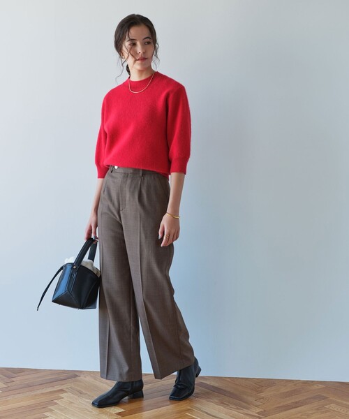 green label relaxing スラックス パンツ 「size SHORTあり