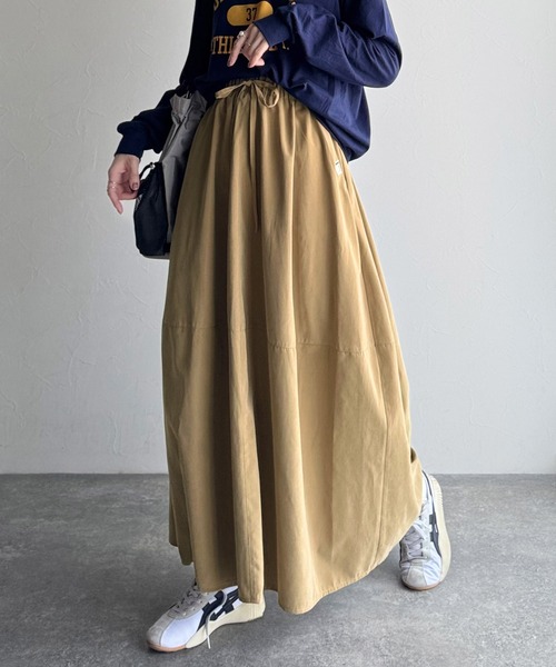 Java スカート 「JaVaジャバコラボ」ふんわりフォルムが可愛いピーチ