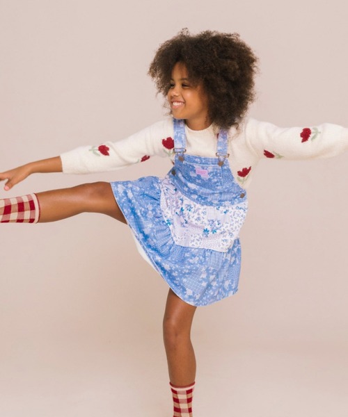 favorite people ジャンパースカート KIDS JUMPSKIRT （POMBALINO 