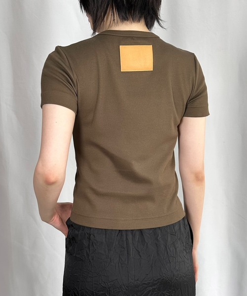 tシャツ RIB H/S TEE レディース