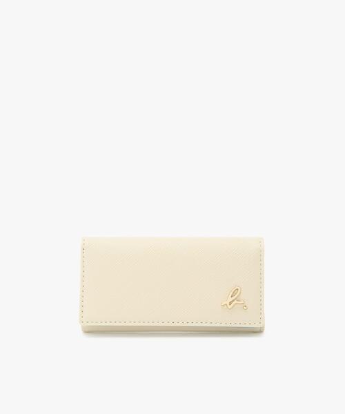 新品未使用 アニエスベー キーケース オフ ホワイト×ブルー レザー 商品一覧｜ウィメンズ｜agnès b.｜アニエスベー公式オンライン