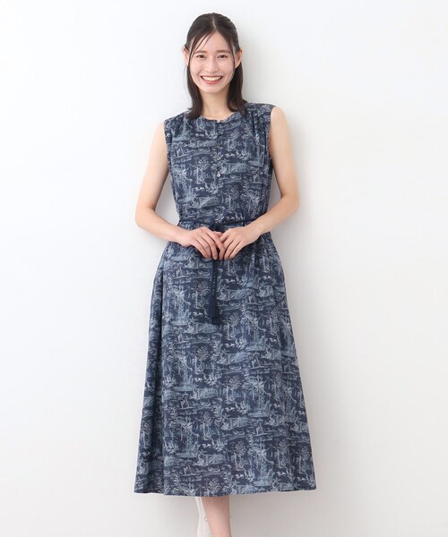 LAURA ASHLEY（ローラアシュレイ） ワンピース 「STORY掲載！/コットン
