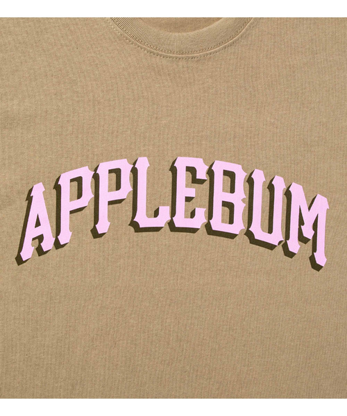 「APPLEBUM」 半袖Tシャツ LARGE ベージュ メンズ