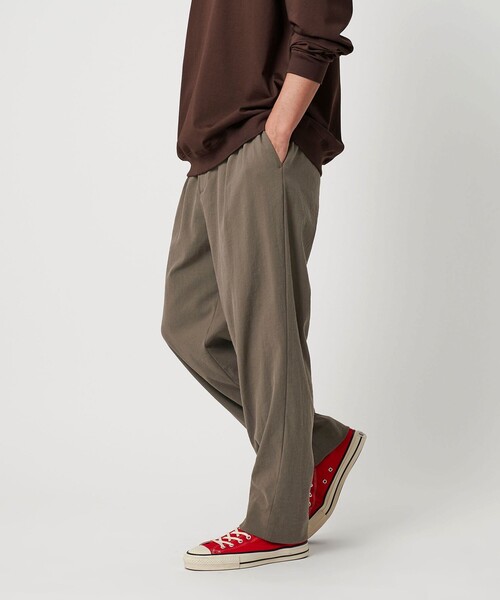 BEAUTY＆YOUTH UNITED ARROWS パンツ TC/FLAX オックス バルーン
