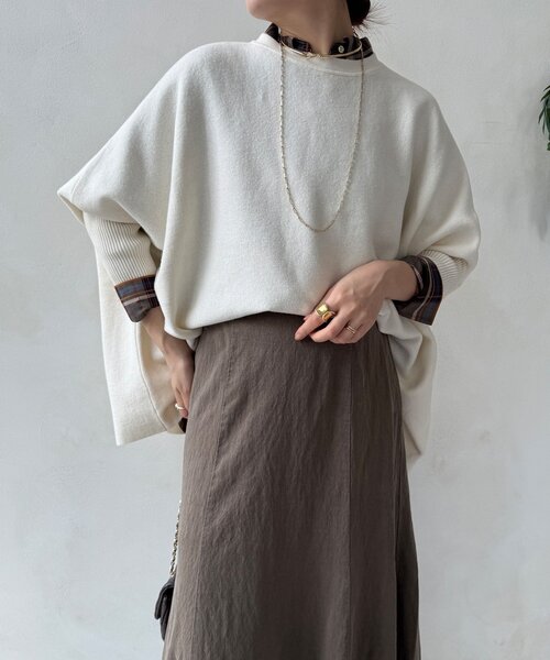 DouDou（ドゥドゥ） ニット セーター 「WEB限定」ポンチョニット