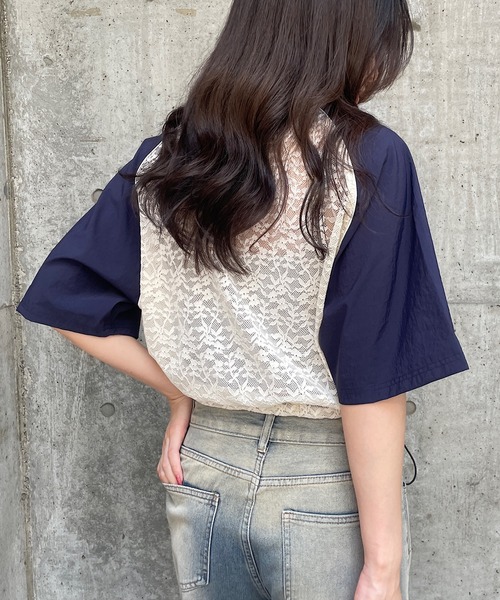 「ROGER AND RAW」 半袖Tシャツ FREE ブラック レディース_画像5