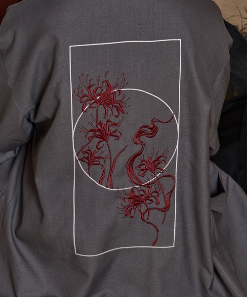 GO TO HOLLYWOOD 新品タグ付　刺繍　中綿ジャケット スヌーピー×フラッグスタッフ 中綿キルトMA-1ジャケット Flagstaff