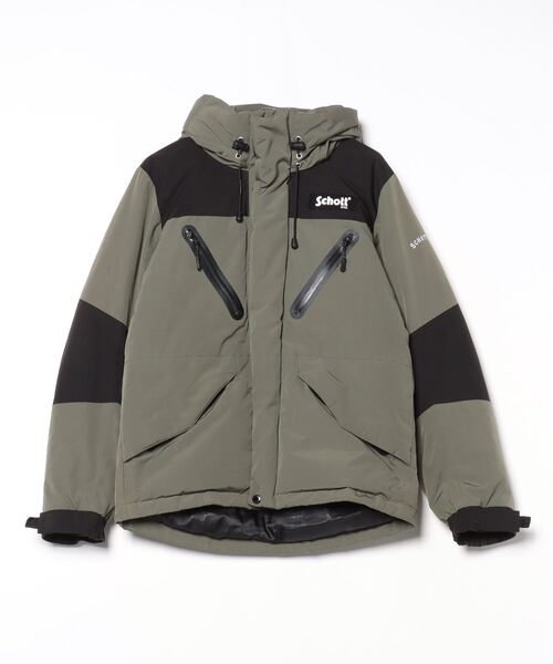 Schott N.Y.C（ショット） 「schott」 ダウンジャケット S グリーン