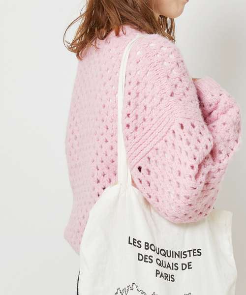 「Spick & Span」 長袖ニット FREE グレー レディース_画像6