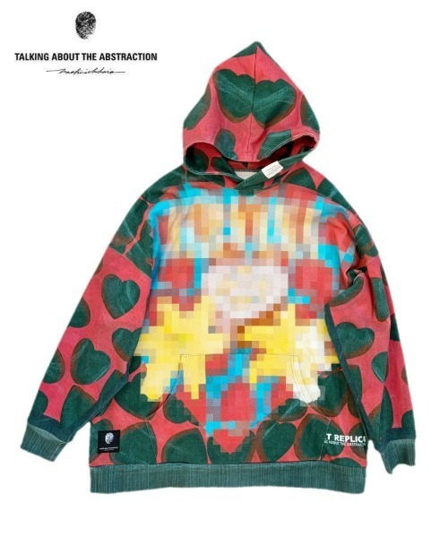 TALKING ABOUT THE ABSTRACTION レザーパーカー TALKING ABOUT THE ABSTRACTION（トーキングアバウトジ