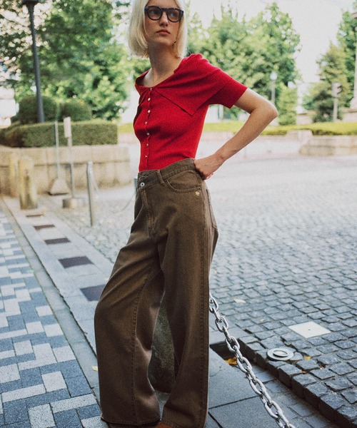 VIS（ビス） ワイドパンツ ジーンズ デニム デニムパンツ 「POLO BCS