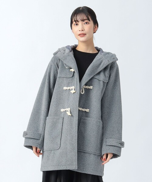 bishool ダッフルコート グレー ORCIVAL | リバーウール ダッフルコート MEN（ダッフルコート