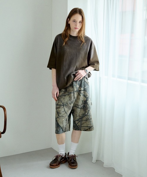 「WETTEMPT」 半袖Tシャツ SMALL ネイビー メンズ_画像7